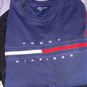 Blue Tommy Hilfiger shirt